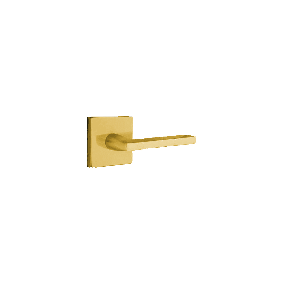 Emtek Helios Brass Modern Passage Door Lever Set from the Contemporary Collection