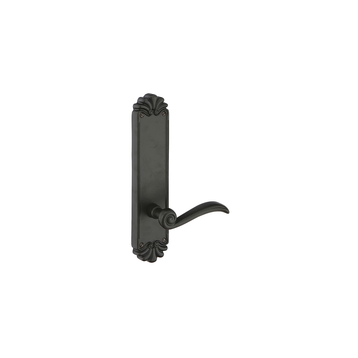 Emtek 10-1/8" Height #16 Style Sideplate Tuscany Bronze Dummy Set