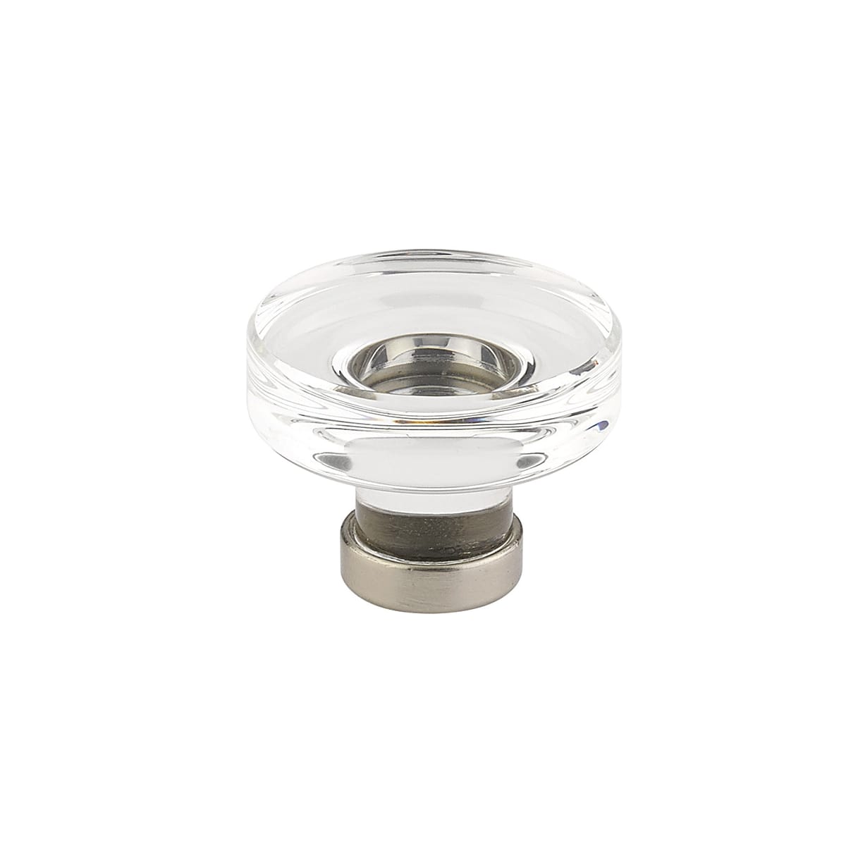 Emtek Crystal And Porcelain 1-3/4 Inch Mushroom Cabinet Knob