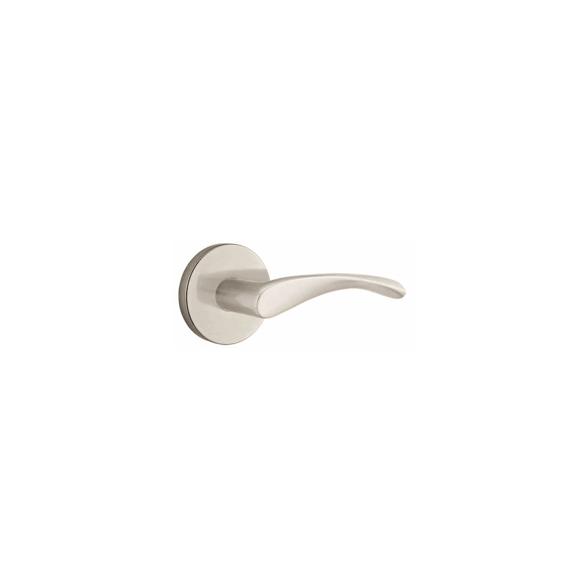 Emtek Triton Reversible Non-Turning Two-Sided Dummy Door Lever Set from the Brass Modern Collection