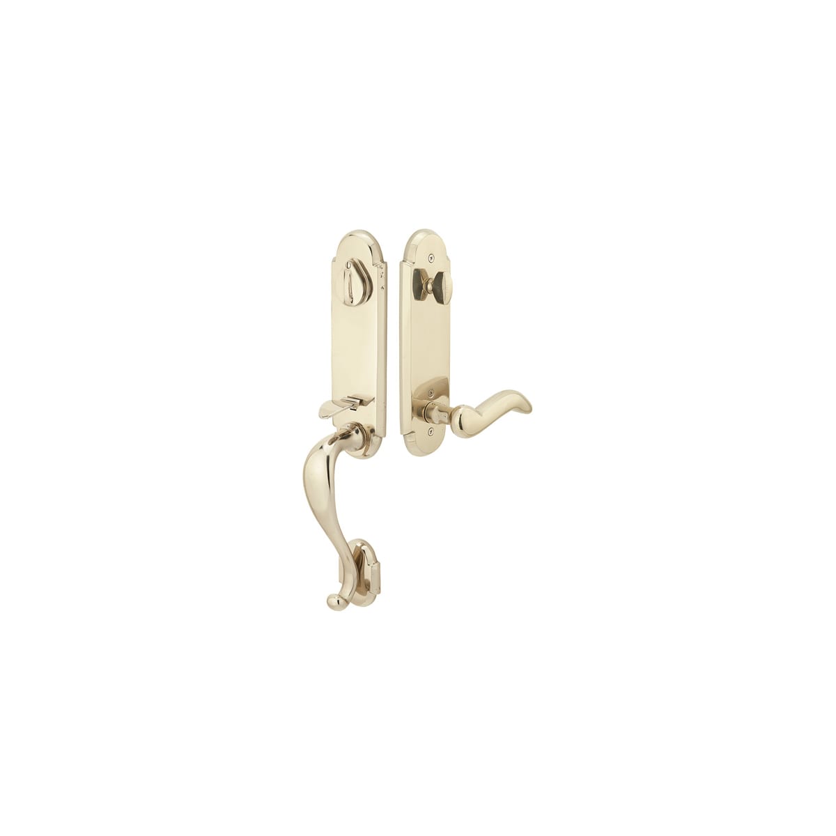Emtek Remington Dummy Sandcast Bronze Handleset