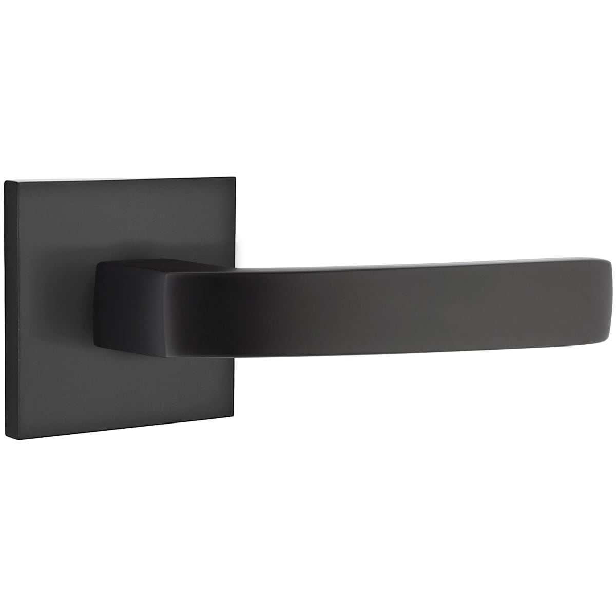 Emtek Breslin Passage Door Lever Set from the Brass Modern Collection