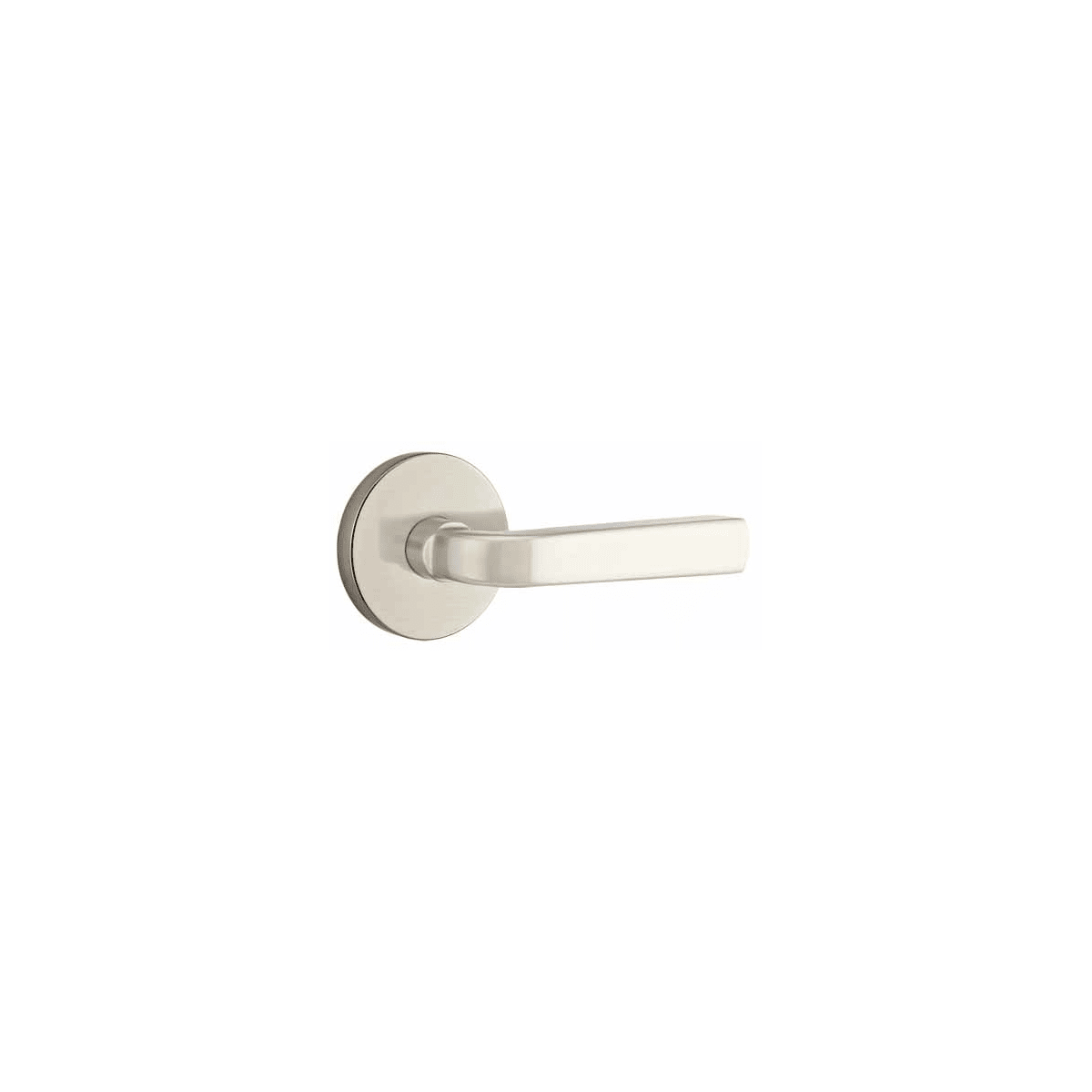 Emtek Sion Reversible Non-Turning Two-Sided Dummy Door Lever Set from the Brass Modern Collection