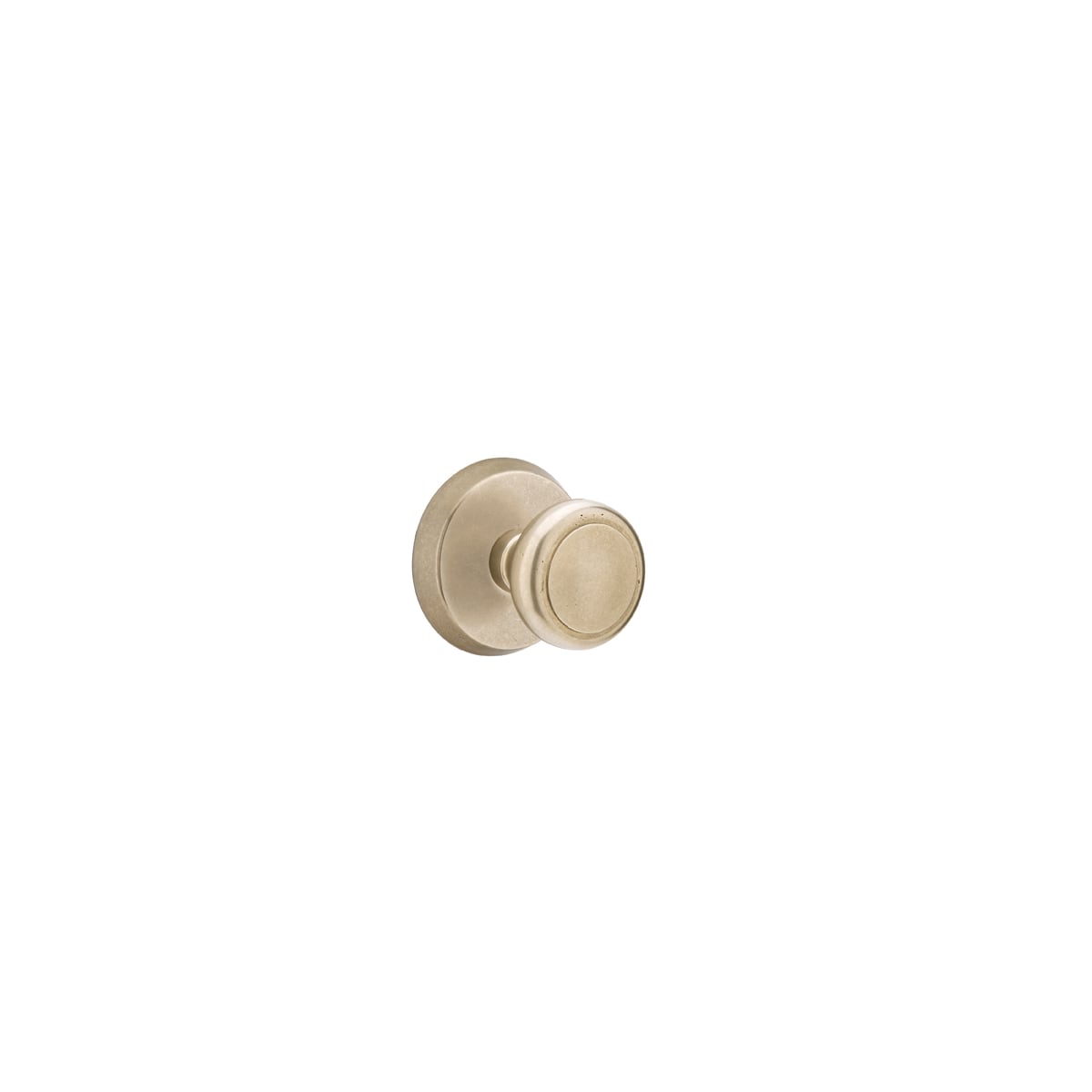 Emtek Butte Sandcast Bronze Passage Door Knobset with the CF Mechanism