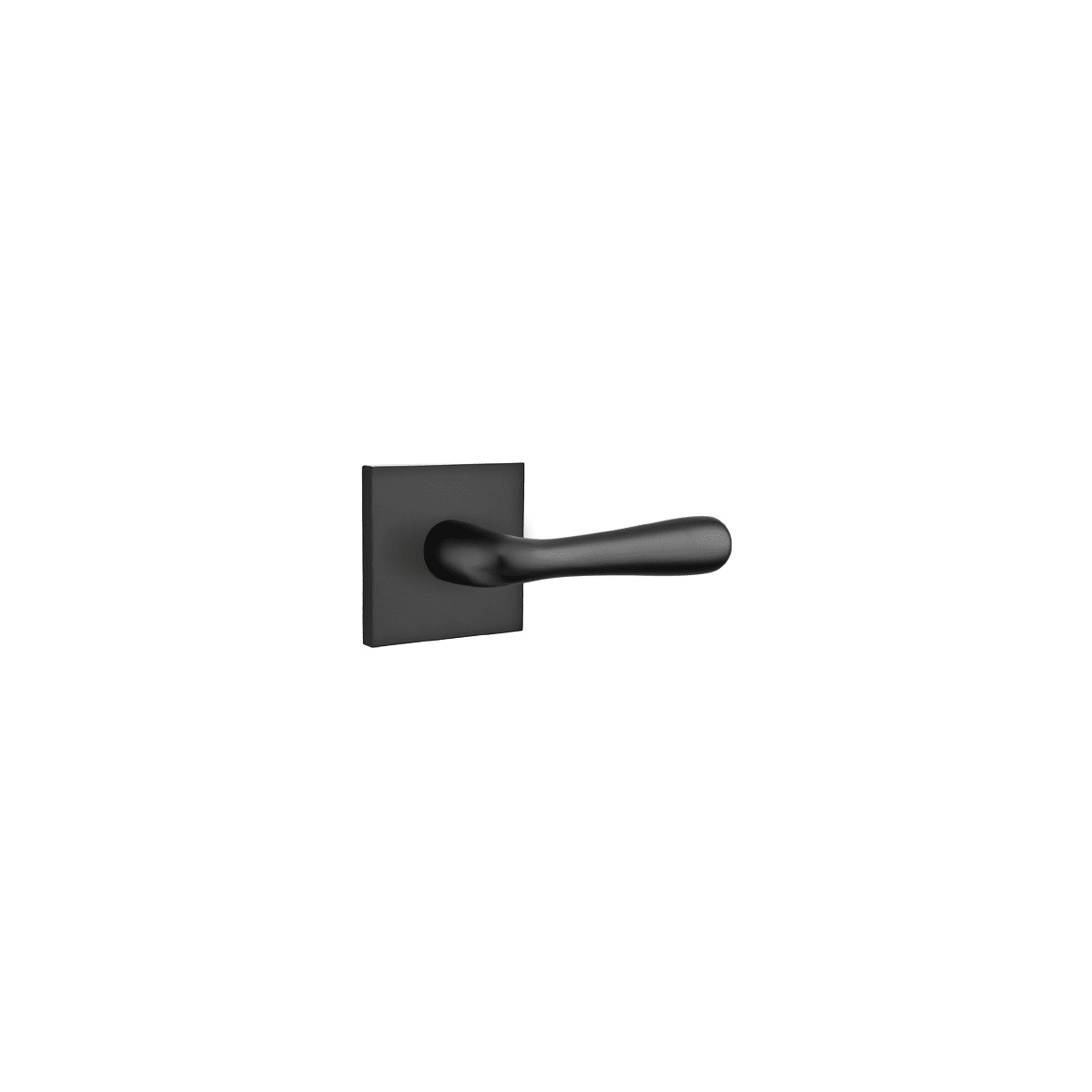 Emtek Basel Reversible Non-Turning Two-Sided Dummy Door Lever Set from the Brass Modern Collection