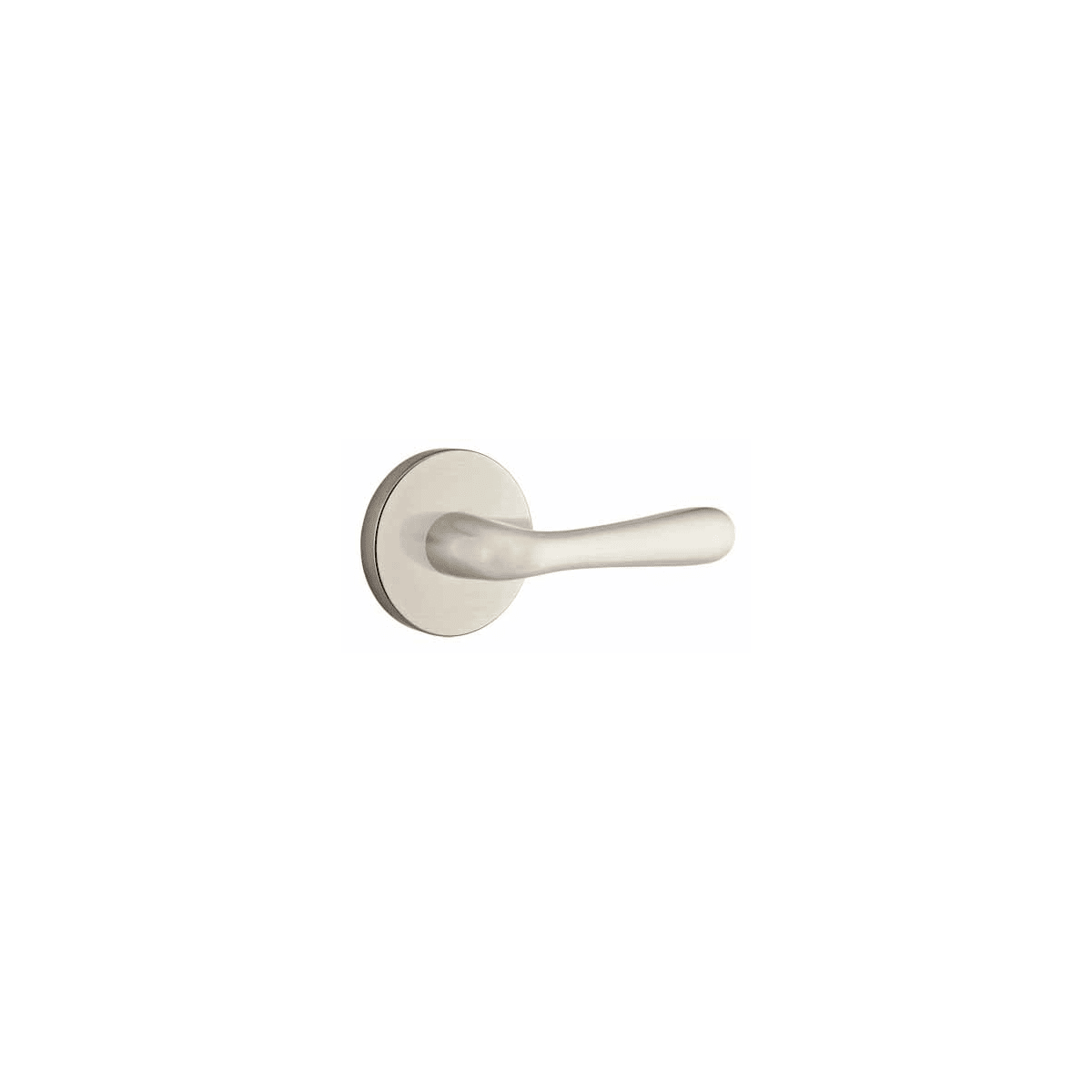 Emtek Basel Reversible Non-Turning Two-Sided Dummy Door Lever Set from the Brass Modern Collection