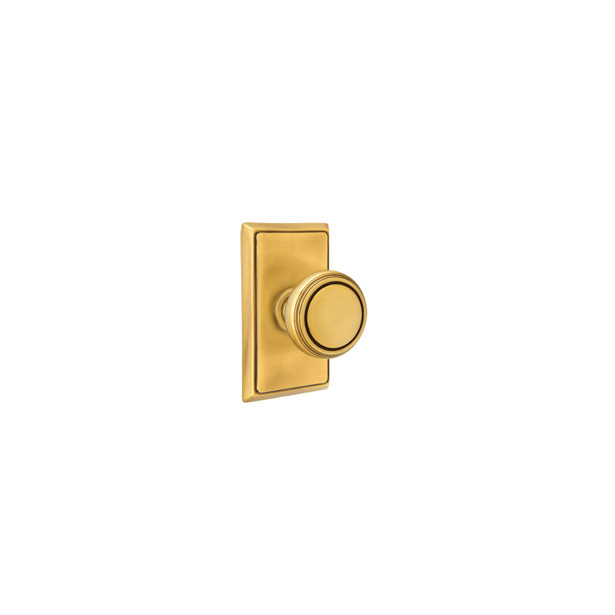 Emtek Norwich Classic Brass Passage Door Knobset