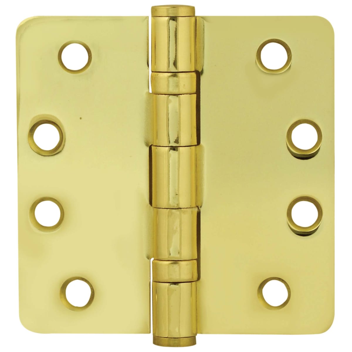 Emtek 4.5" x 4.5" Solid Brass Square Corner Ball Bearing Mortise Hinge - Pair