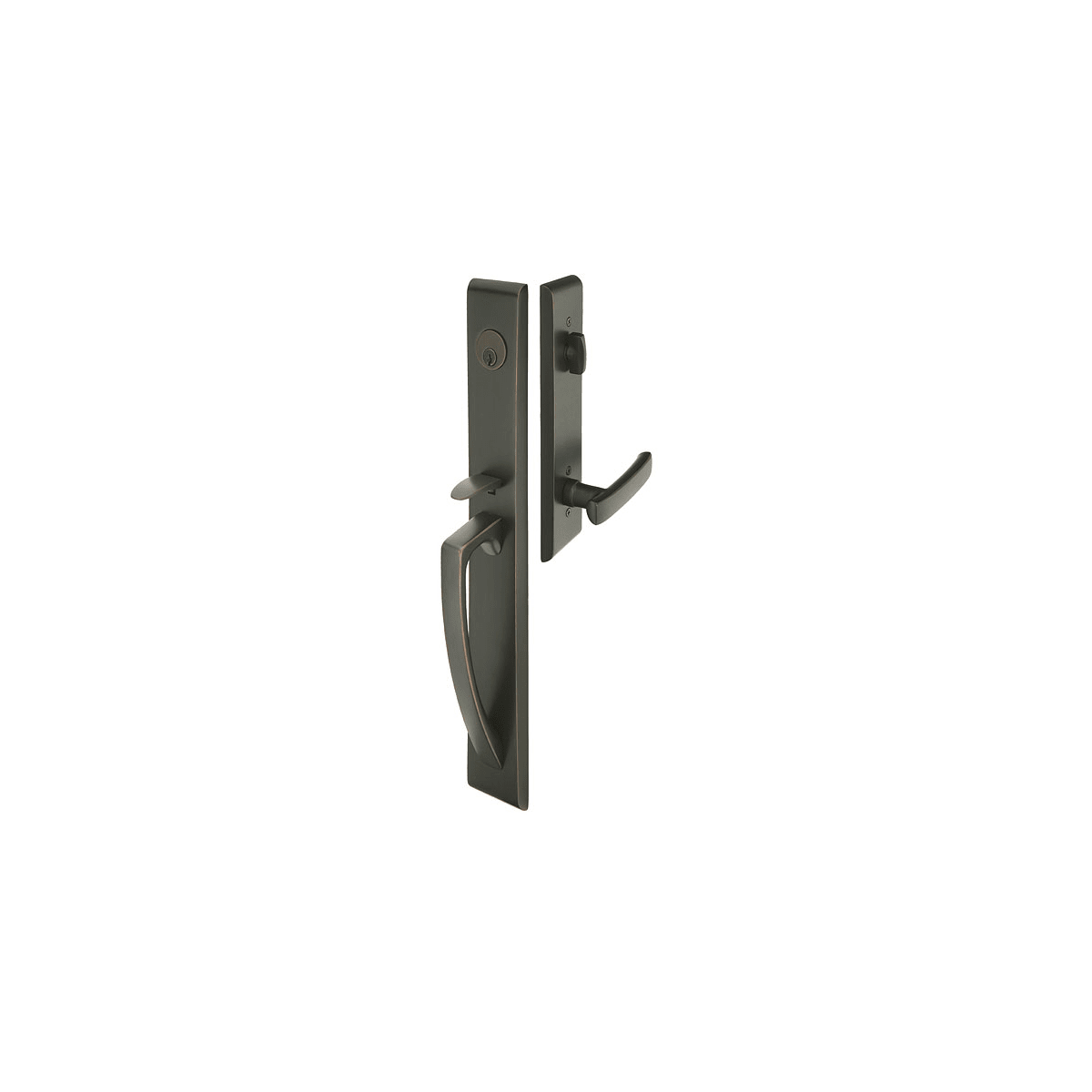 Emtek Orion Dummy Brass Modern Handleset