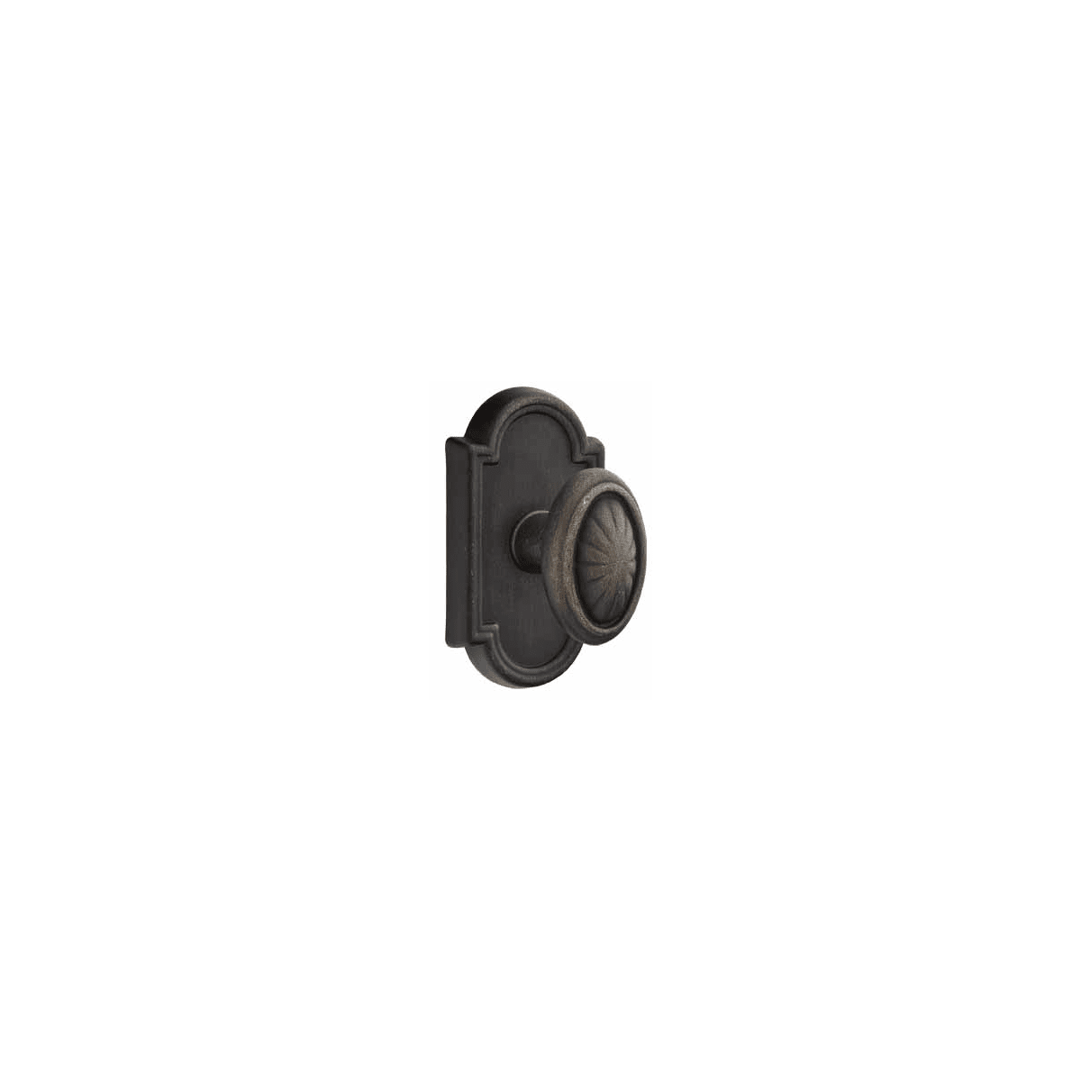 Emtek Parma Reversible Non-Turning Two-Sided Dummy Door Knob Set from the Lost Wax / Tuscany Bronze Collection