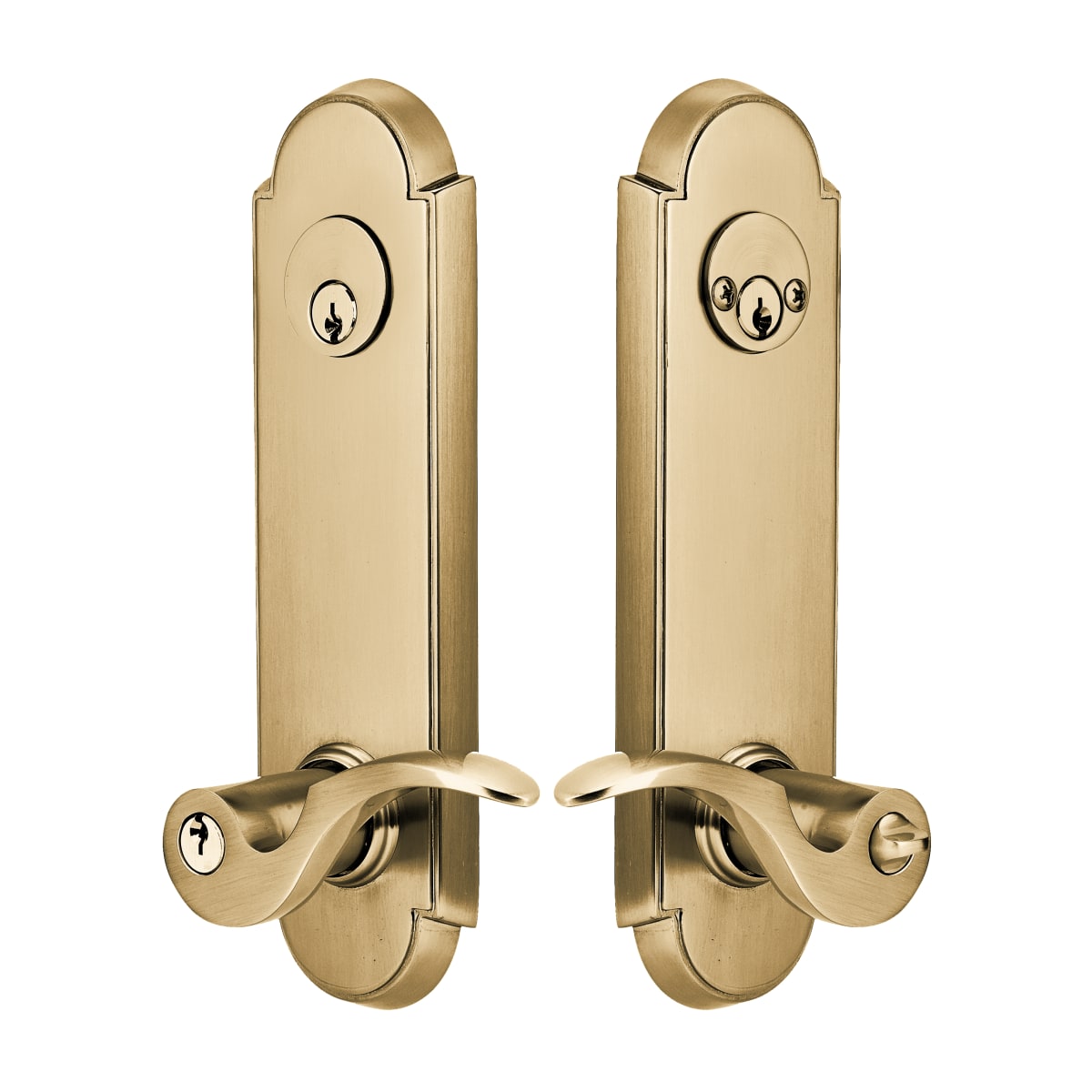 Emtek Annapolis Two Point Double Cylinder Entry Set