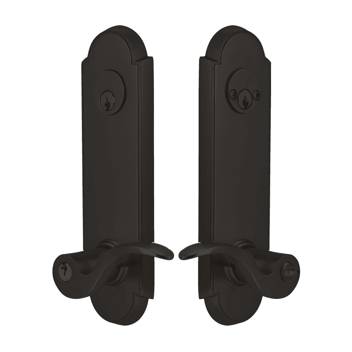 Emtek Annapolis Two Point Double Cylinder Entry Set