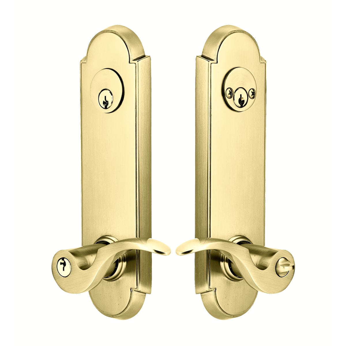 Emtek Annapolis Two Point Double Cylinder Entry Set