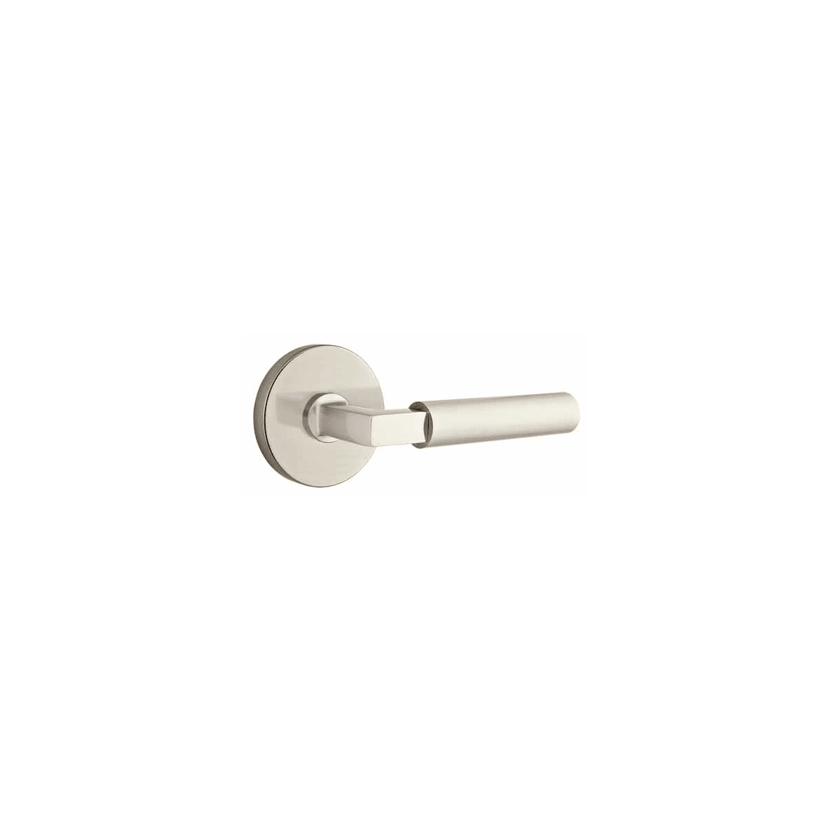Emtek Hercules Privacy Door Lever Set from the Modern Brass Collection