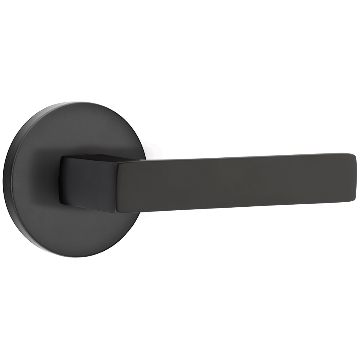 Emtek Dumont Privacy Door Lever Set from the Brass Modern Collection