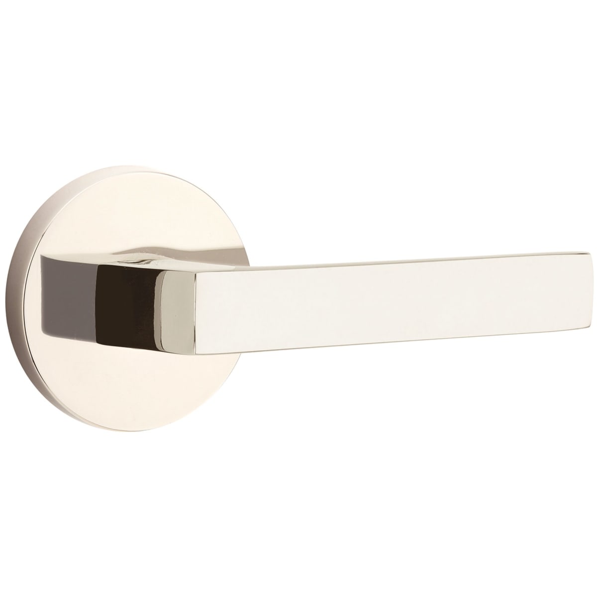 Emtek Dumont Privacy Door Lever Set from the Brass Modern Collection