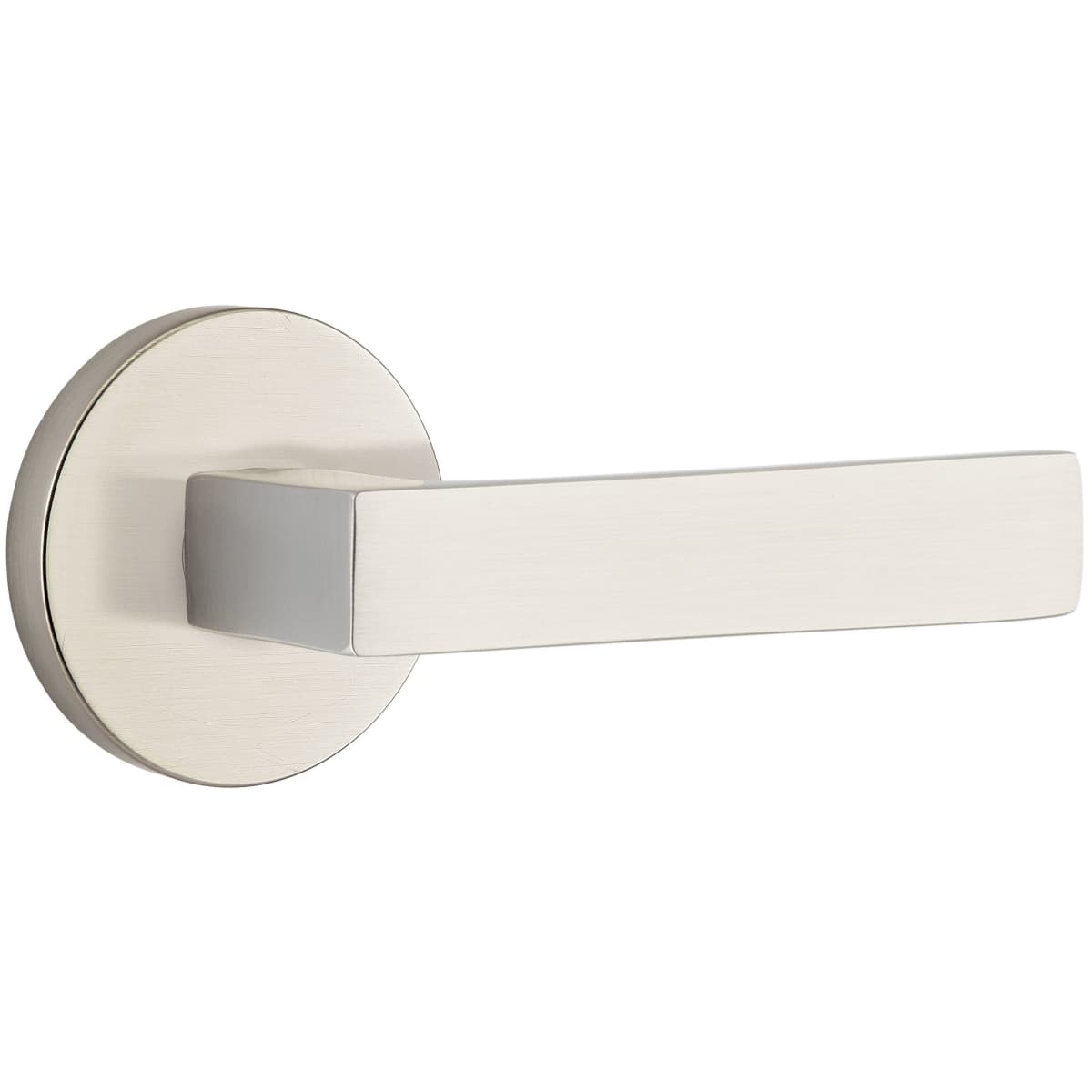 Emtek Dumont Privacy Door Lever Set from the Brass Modern Collection