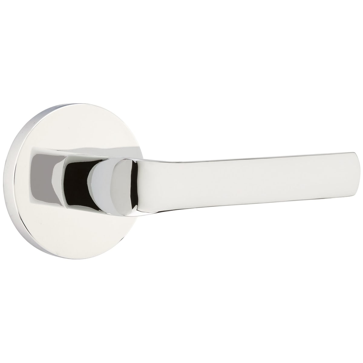 Emtek Spencer Reversible Non-Turning Two-Sided Dummy Door Lever Set from the Brass Modern Collection