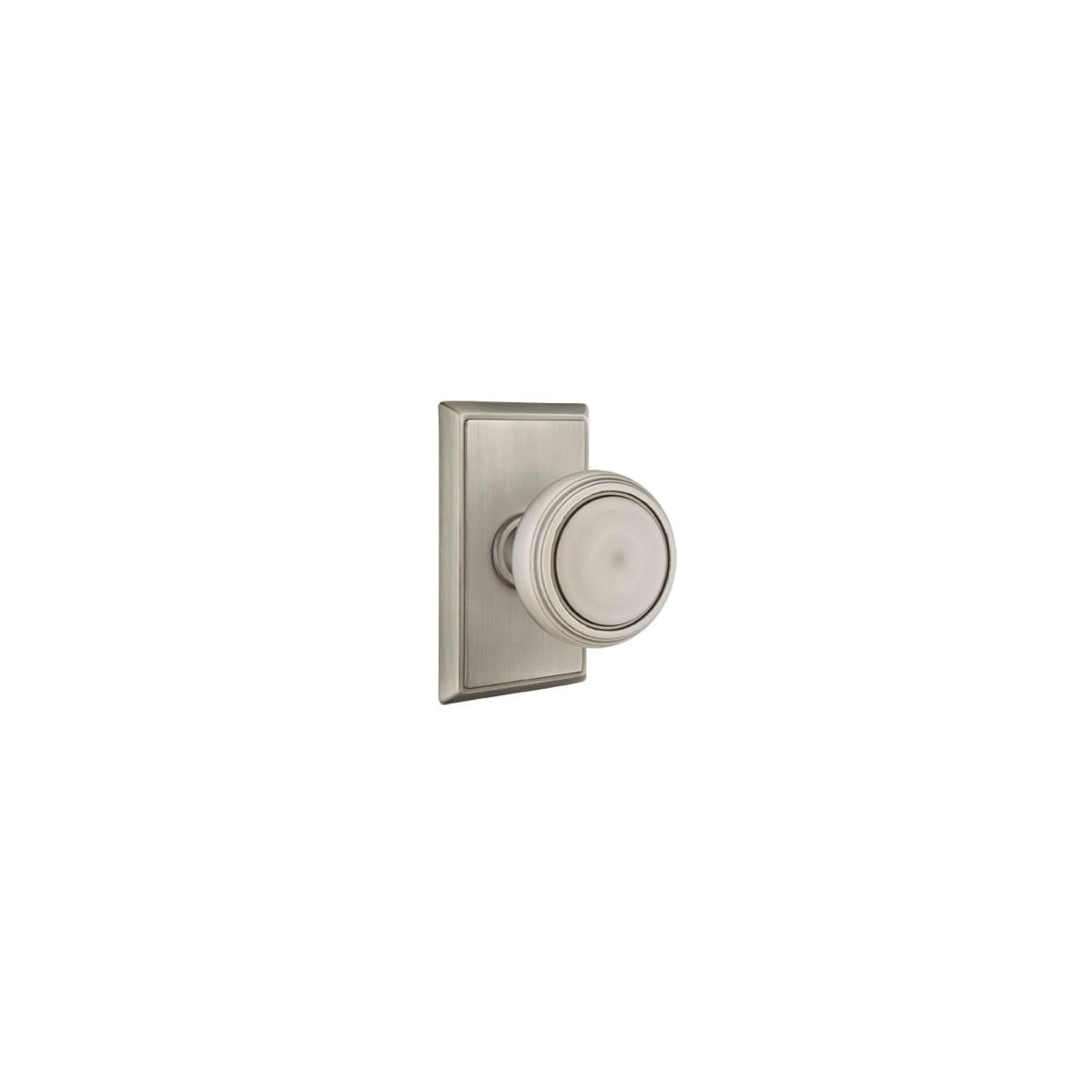 Emtek Norwich Classic Brass Passage Door Knobset with the CF Mechanism