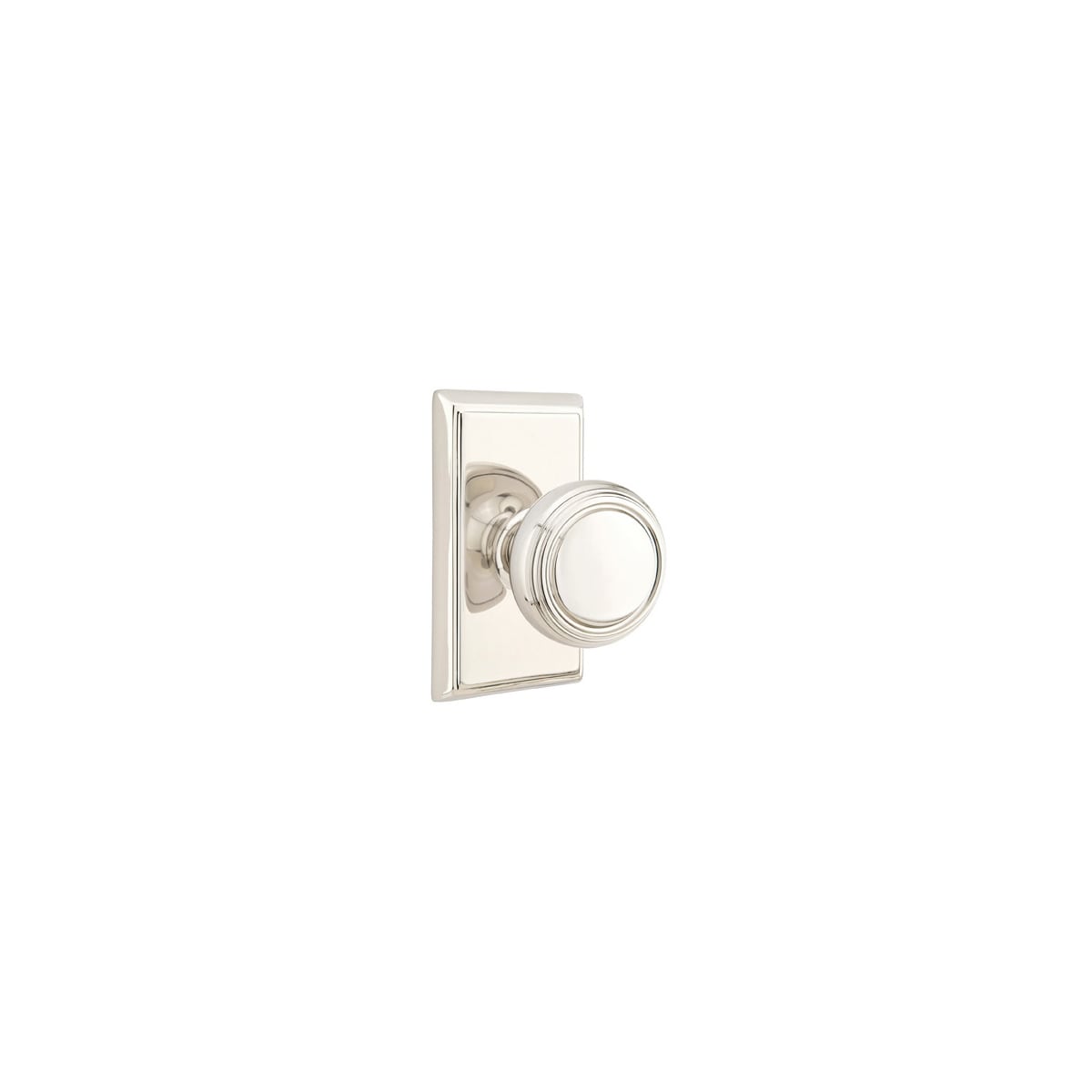Emtek Norwich Classic Brass Passage Door Knobset with the CF Mechanism