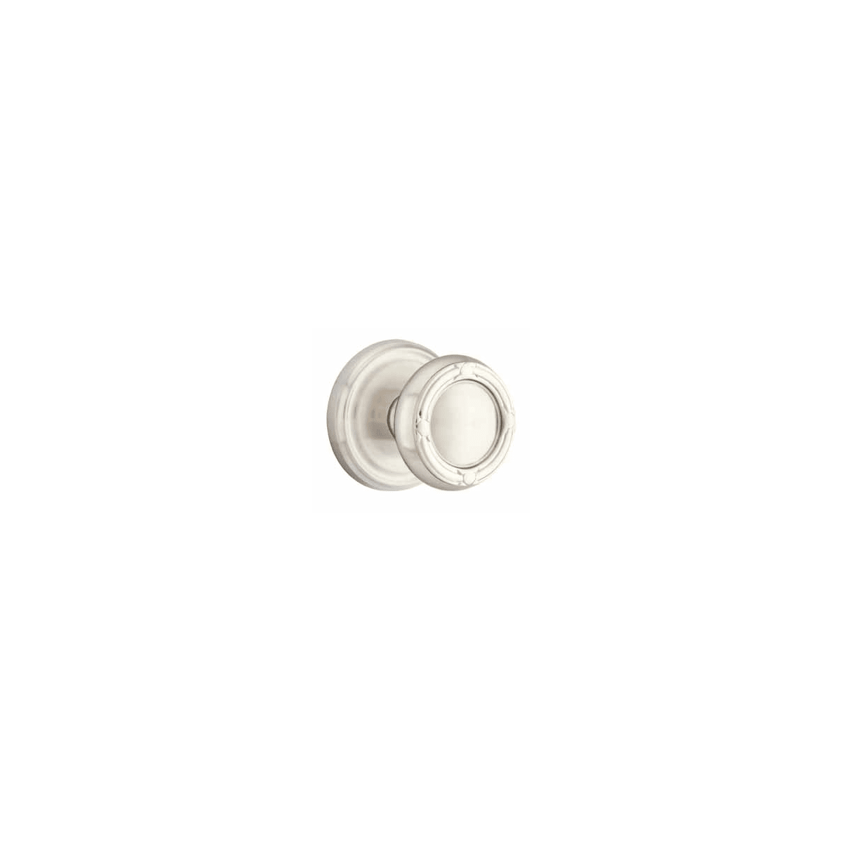 Emtek Ribbon And Reed Reversible Non-Turning Two-Sided Dummy Door Knob Set from the Designer Brass Collection