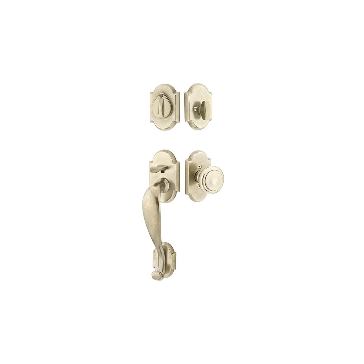 Emtek Denver Dummy Sandcast Bronze Handleset