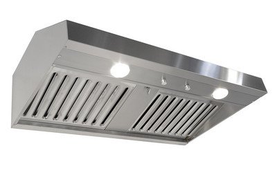 Imperial Hoods Imperial 1900PSB-10-8 Under Cabinet or Wall Mount Range Hood w/ Baffle Filters 765 CFM