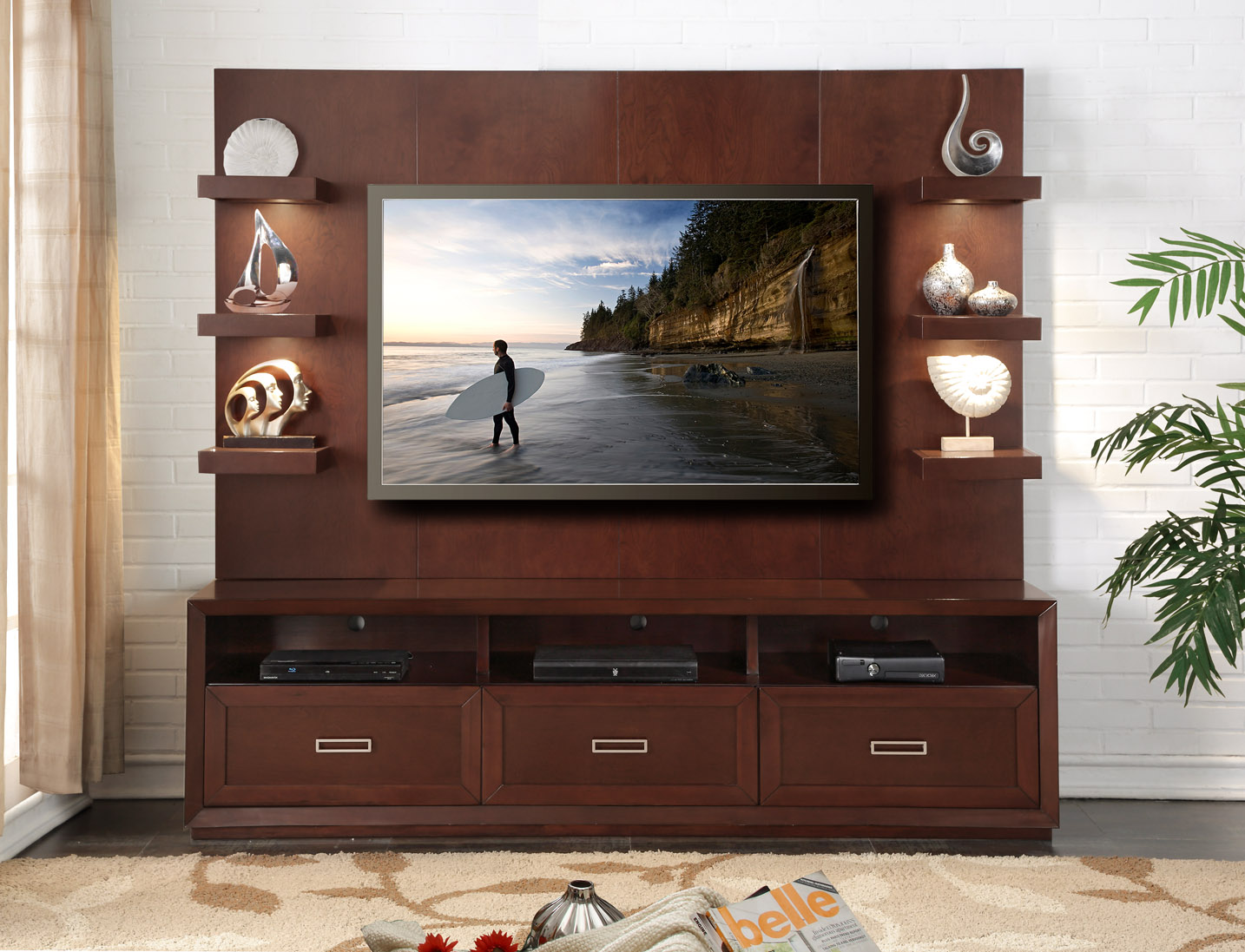 Legends Furniture ZOLO1000 Oslo Entertainment WallZOLO1000