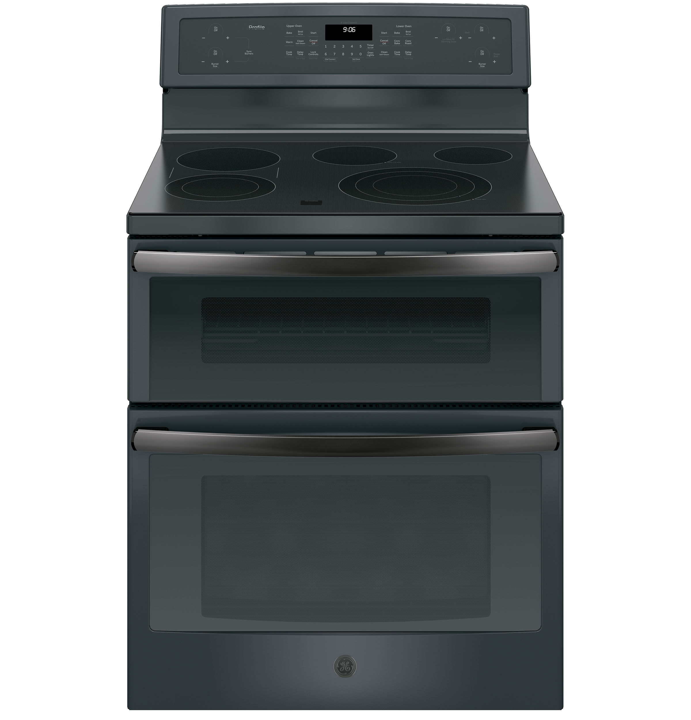 Ge profile stove double oven top