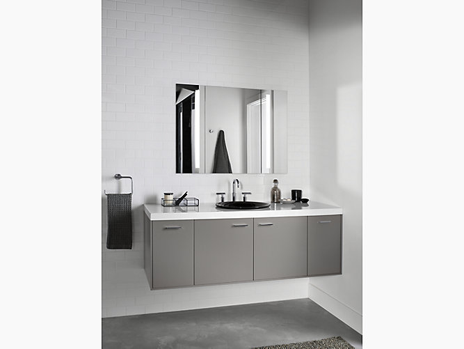 Kohler K 99011 Tl Na Verdera Lighted Medicine Cabinet 40 W X 30 H K 99011 Tl Na Snyder Diamond