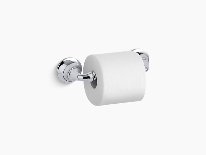 Model: K-11374-BN | Kohler Forté®   Sculpted toilet tissue holder
