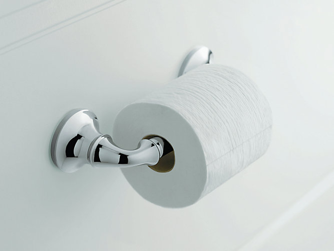 Model: K-11374-BN | Kohler Forté®   Sculpted toilet tissue holder