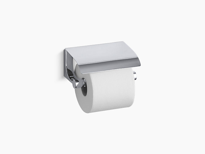 Model: K-11584-SN | Kohler Loure(R )   Covered horizontal toilet tissue holder