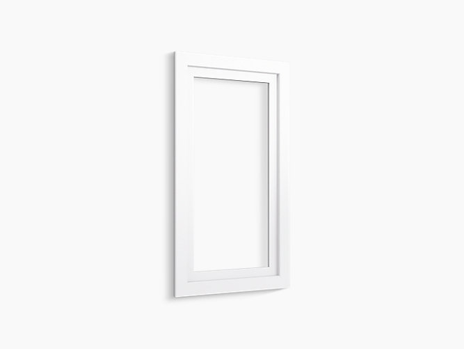 Model: K-99663-15-1WA | Kohler Poplin®/Marabou®   Medicine cabinet surround, 15" wide