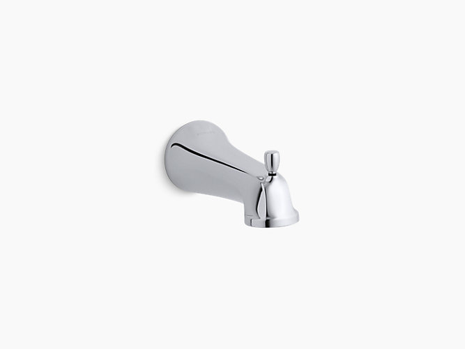 Model: K-10589-BN | Kohler Bancroft®   wall-mount diverter bath spout with slip-fit connection