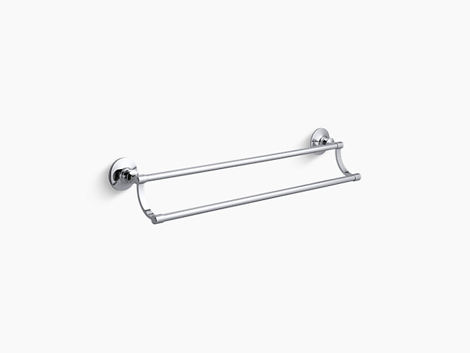 Model: K-11053-BN | Kohler Archer®   24" double towel bar