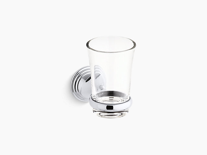 Model: K-10561-2BZ | Kohler Devonshire®   Tumbler and holder