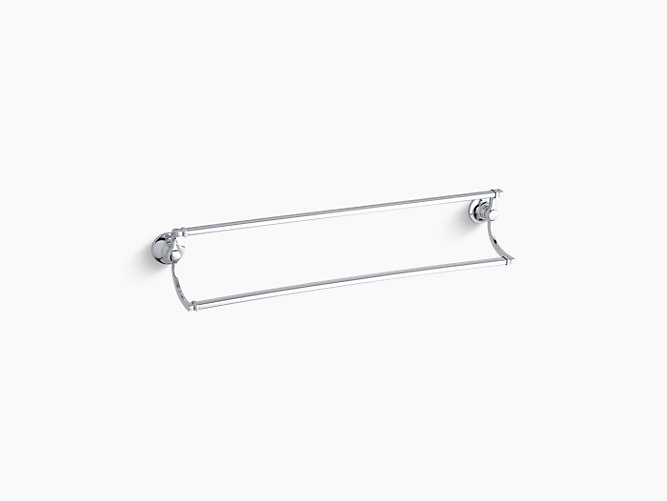 Model: K-11413-BV | Kohler Bancroft®   24" double towel bar