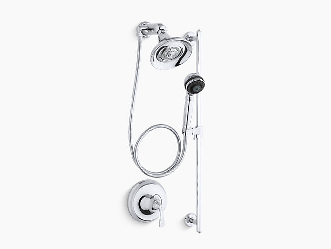 Model: K-10827-4-BN | Kohler Forté®   Essentials performance showering package