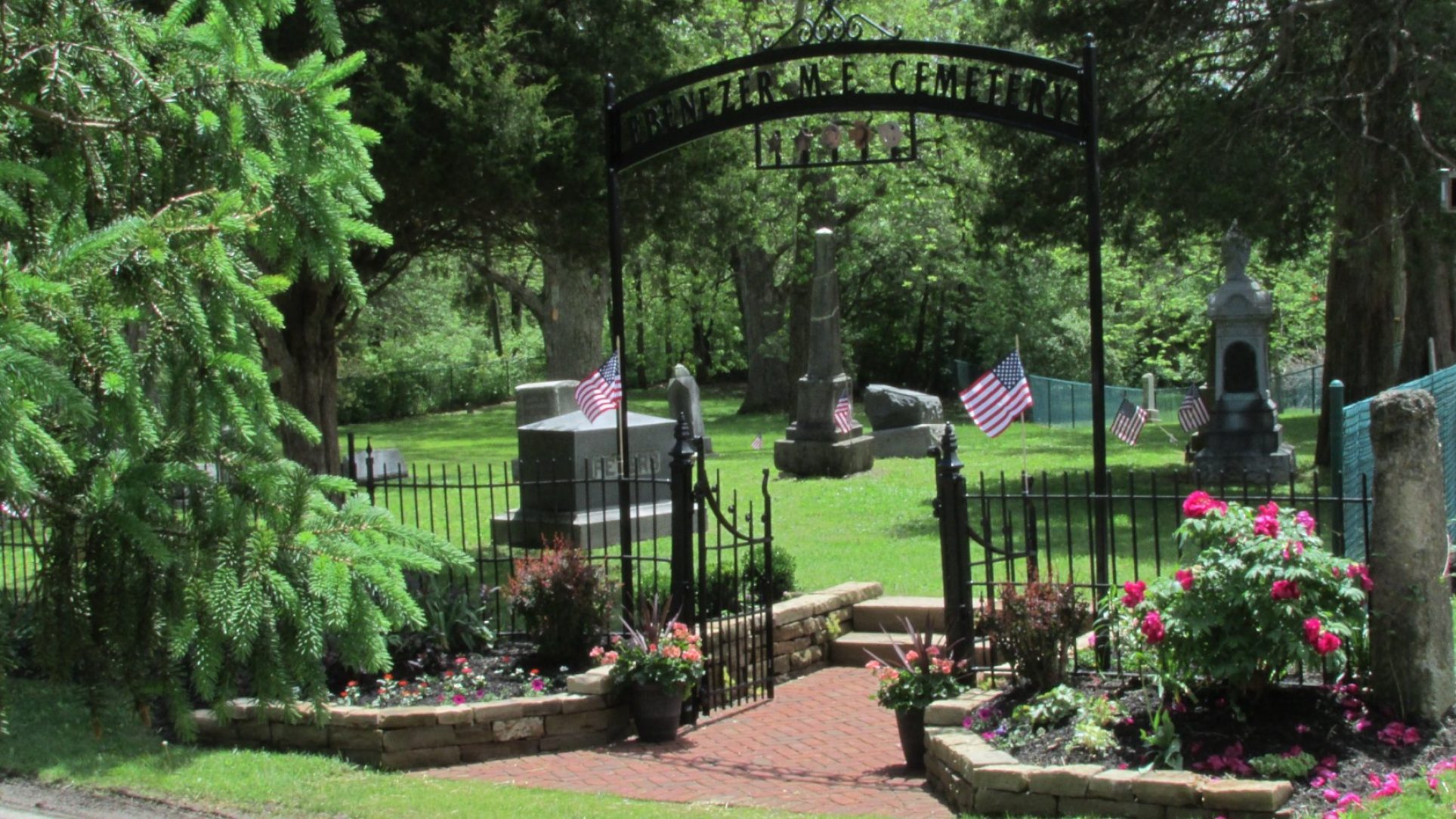 Ebenezer Cemetery Veterans Arch American Galvanizers Association