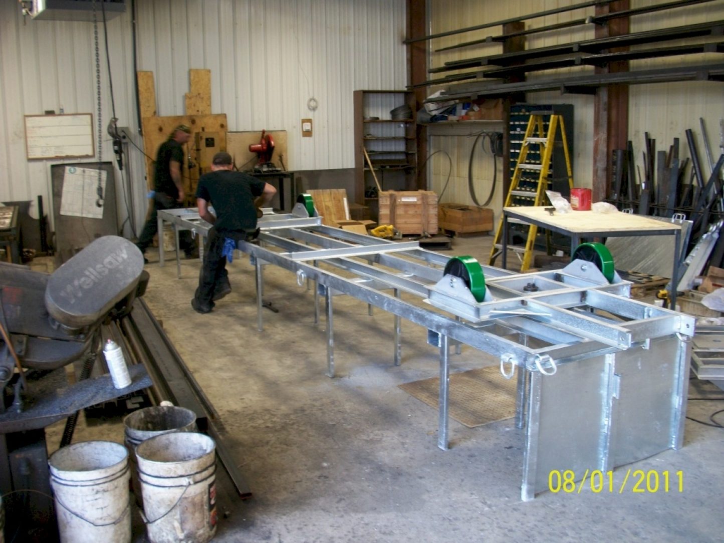 Gates Corporation Material Carts American Galvanizers Association