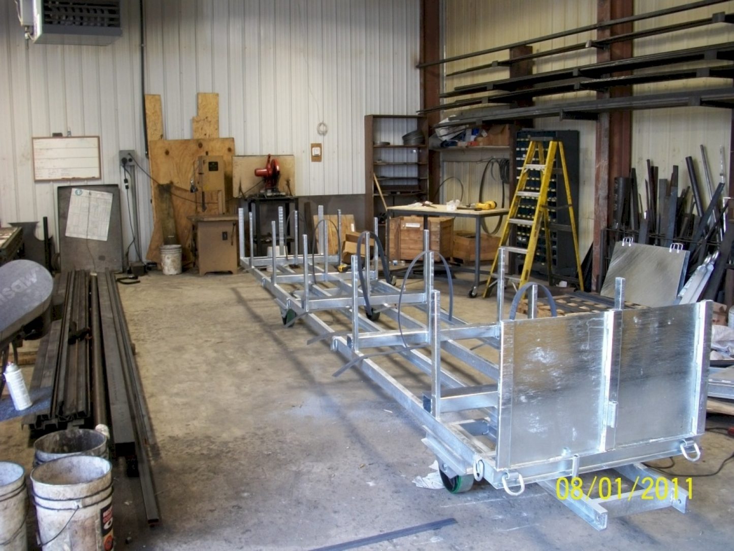 Gates Corporation Material Carts American Galvanizers Association