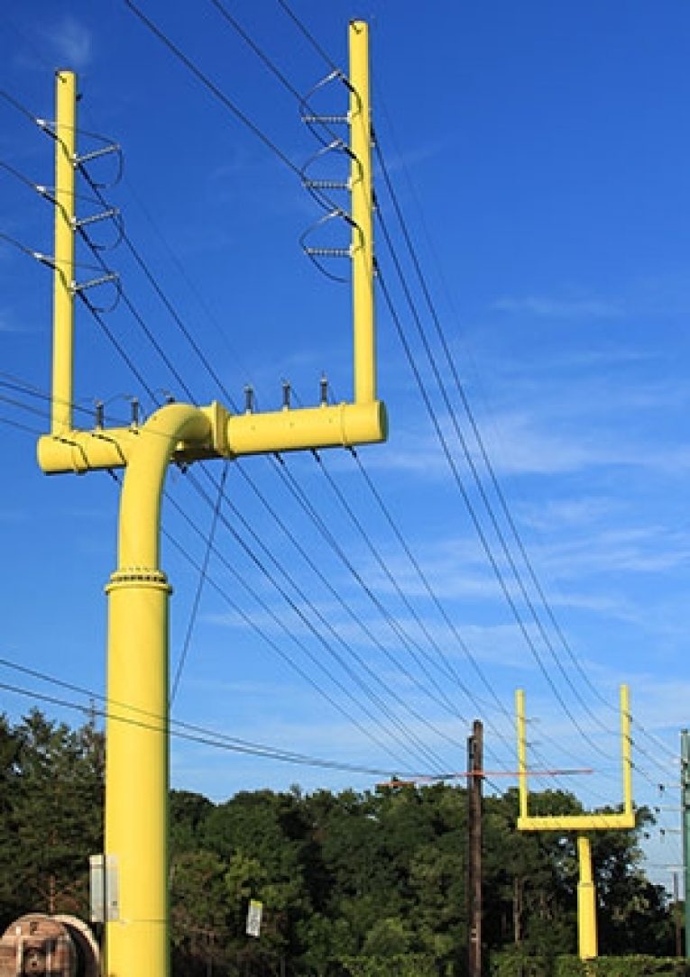 Goal Post Transmission Structure American Galvanizers Association