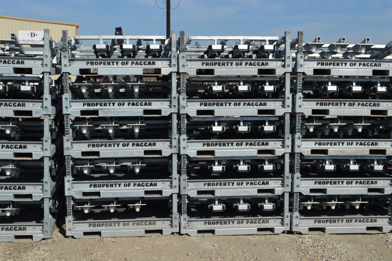 PACCAR Shipping Racks American Galvanizers Association