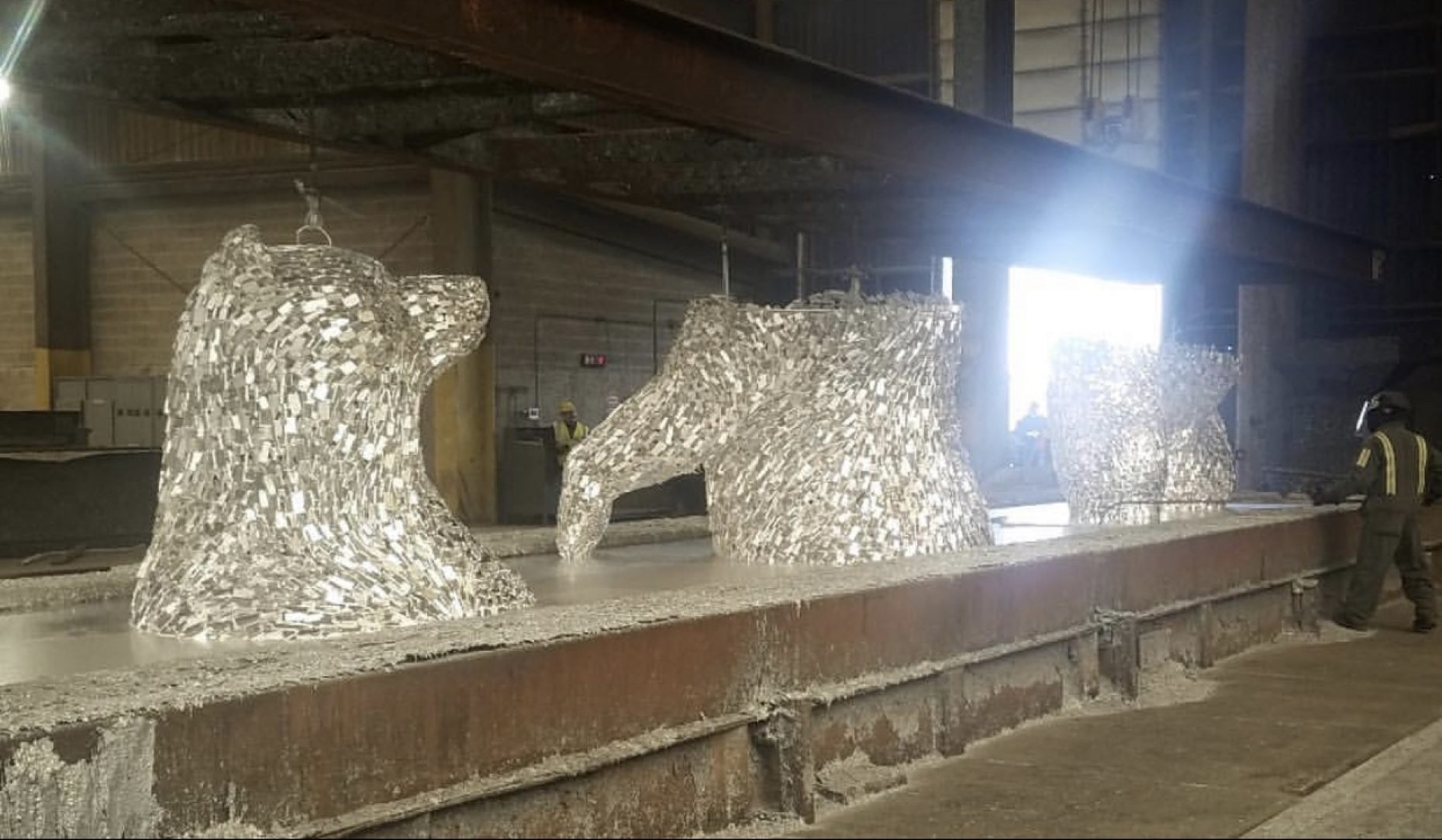 The Dunbar Bear American Galvanizers Association