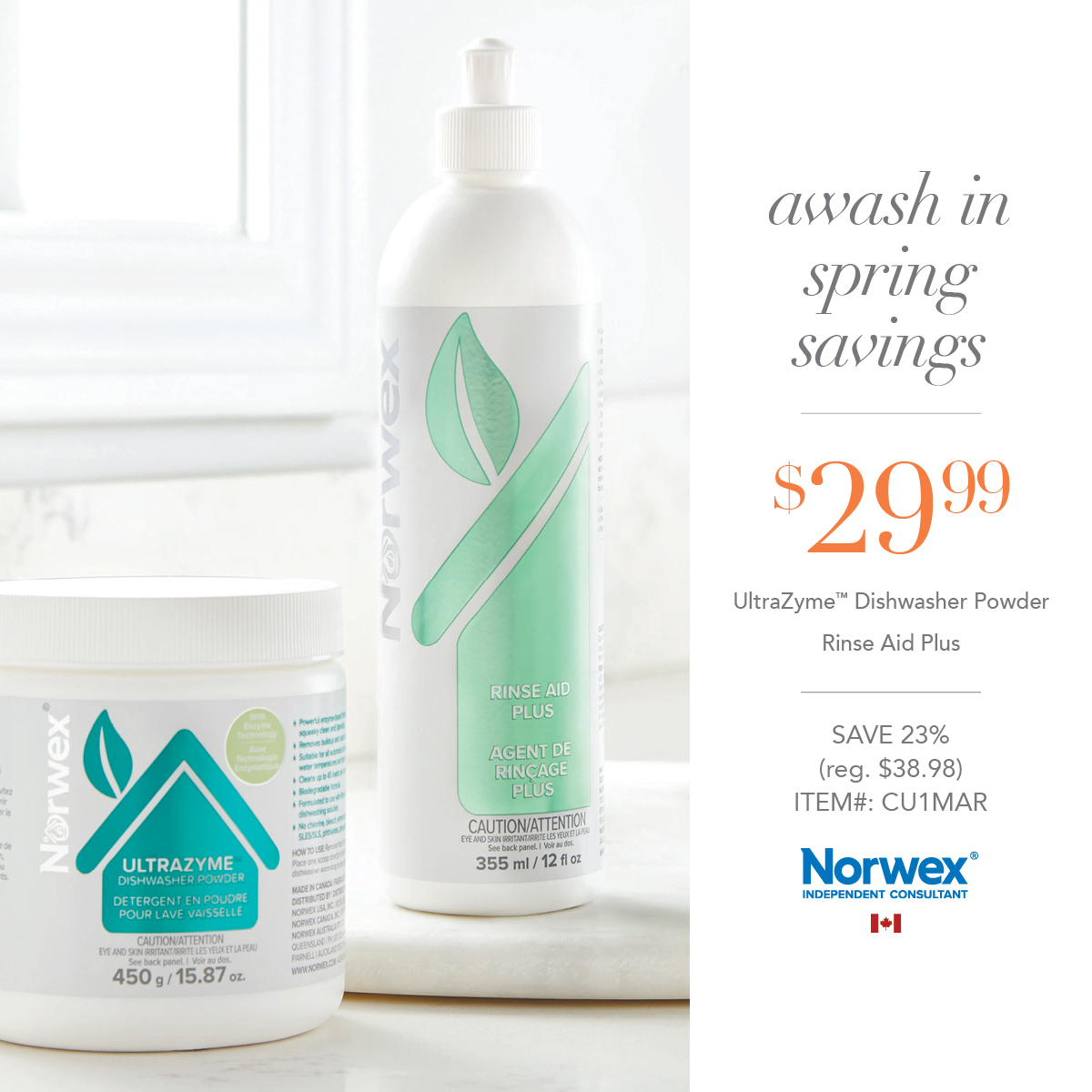 March 2022 Norwex Customer Specials