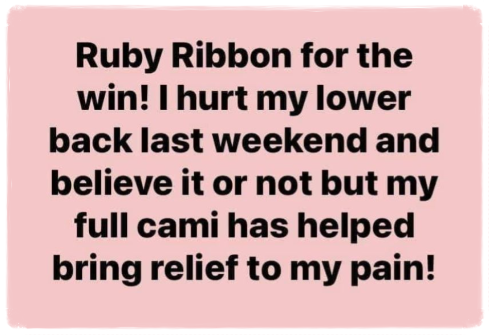 Ruby Ribbon by Jennifer Parham Hedges