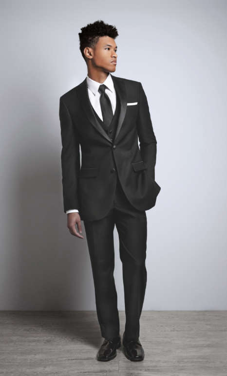 Daymond John Black Tux