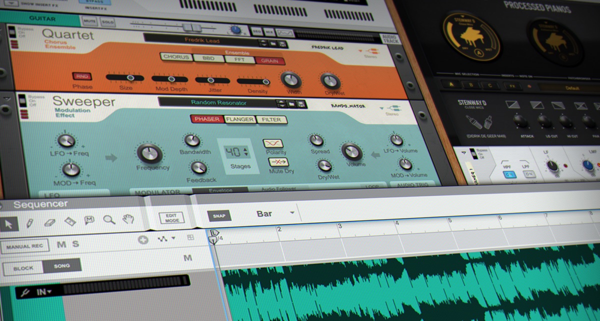An even closer look at the new Reason 11 devices
