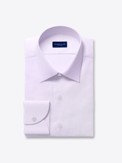 Non-Iron Lavender Fine Twill